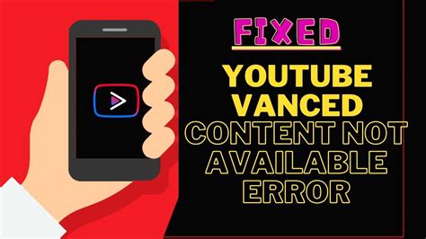 youtube vanced the following content|More.